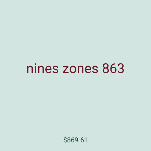 nines zones 863
