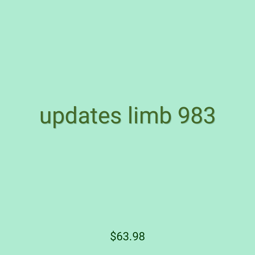 updates limb 983