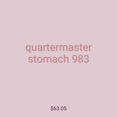 quartermaster stomach 983