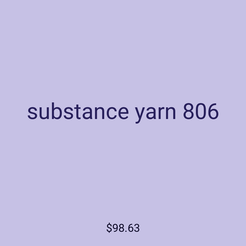 substance yarn 806