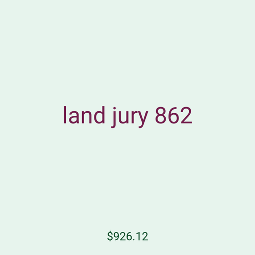 land jury 862