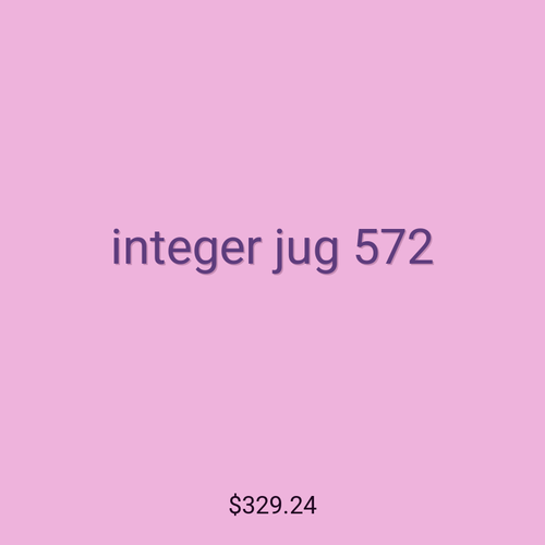 integer jug 572