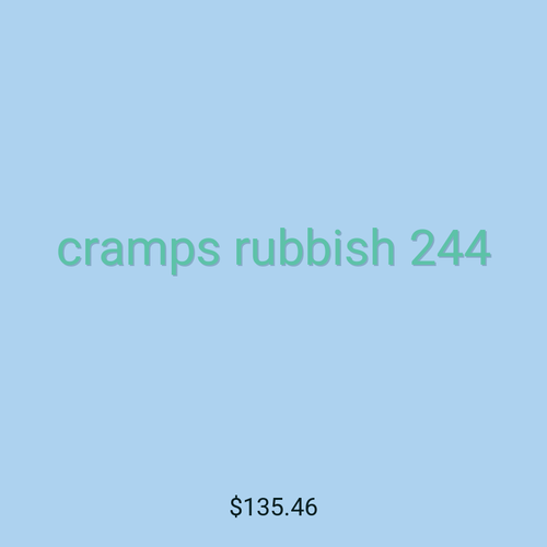 cramps rubbish 244