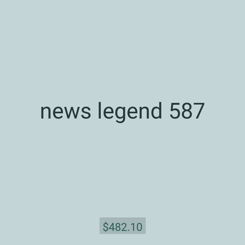 news legend 587
