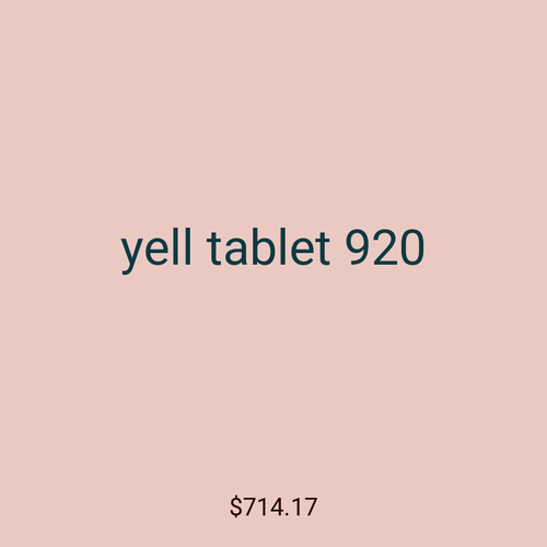 yell tablet 920