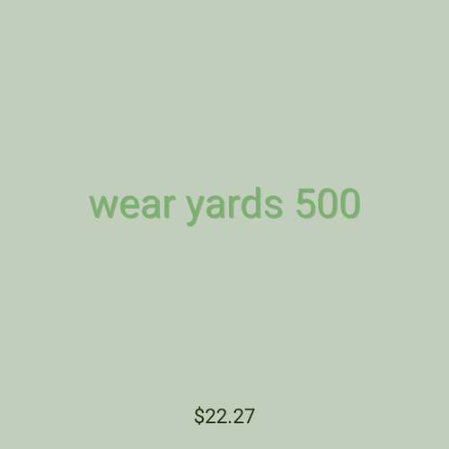 wear yards 500