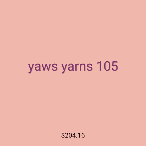 yaws yarns 105