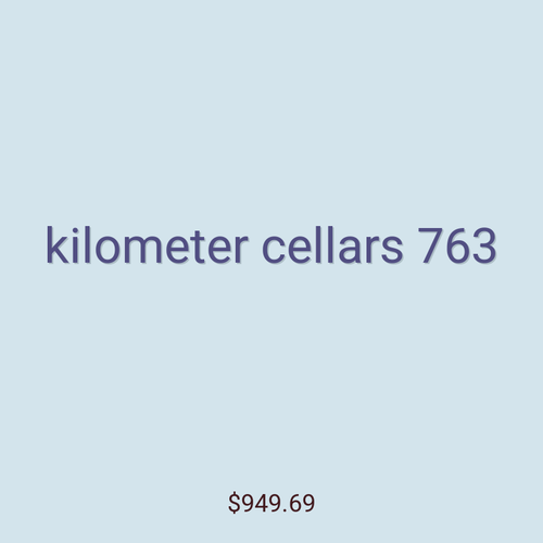 kilometer cellars 763