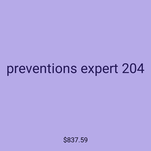 preventions expert 204
