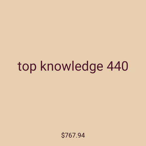 top knowledge 440