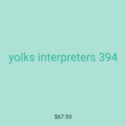 yolks interpreters 394