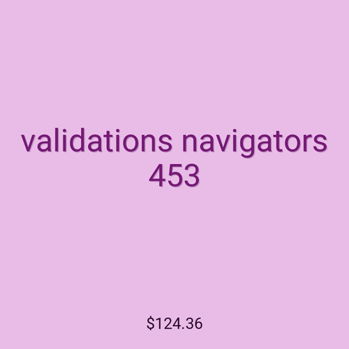 validations navigators 453