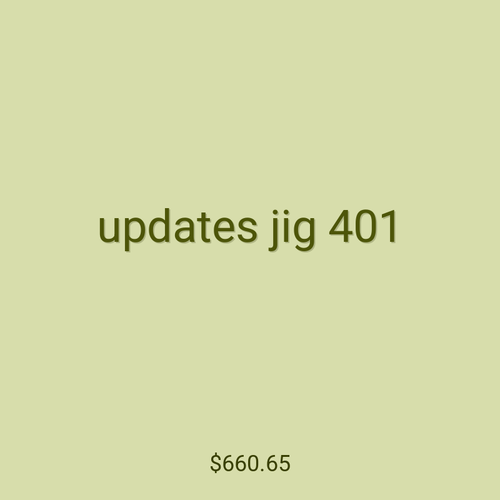 updates jig 401