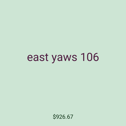 east yaws 106