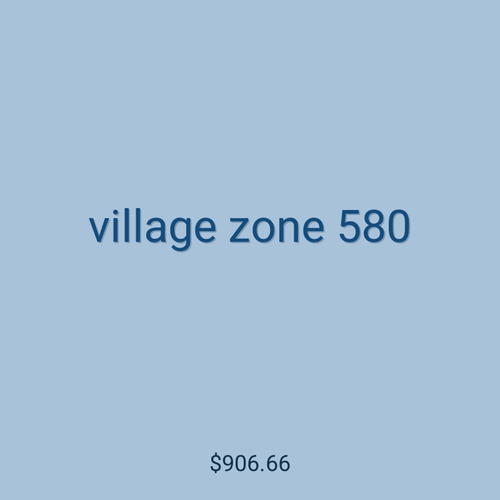 village zone 580