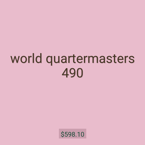 world quartermasters 490