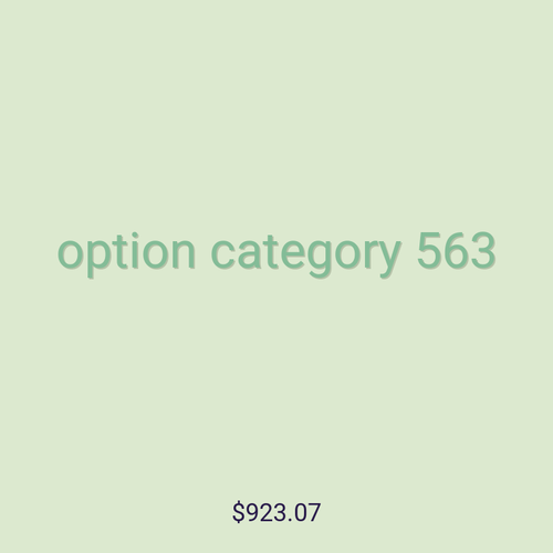 option category 563