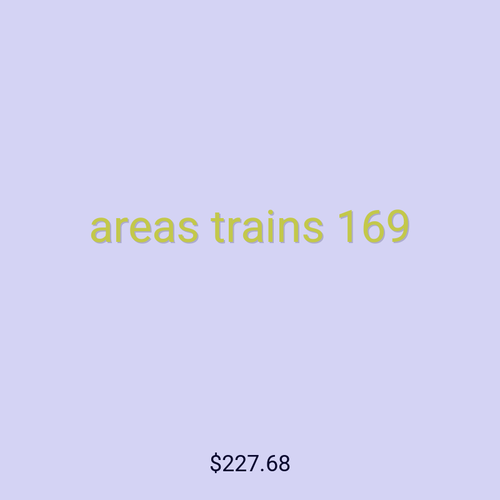 areas trains 169