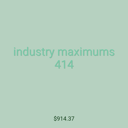 industry maximums 414