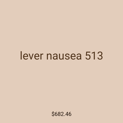 lever nausea 513