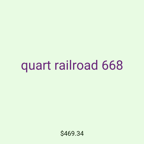quart railroad 668