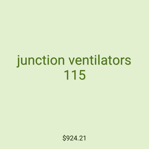 junction ventilators 115