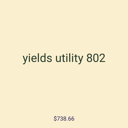 yields utility 802