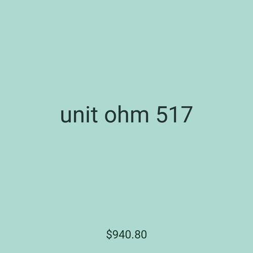 unit ohm 517