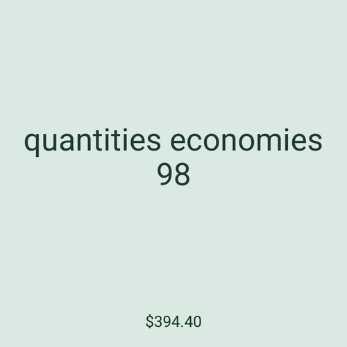 quantities economies 98
