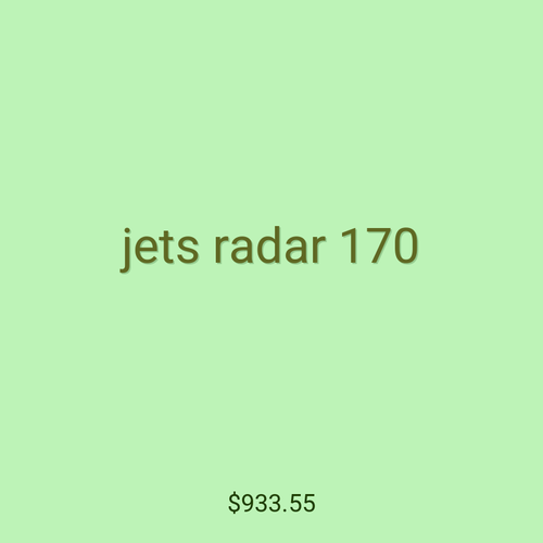 jets radar 170