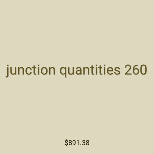 junction quantities 260