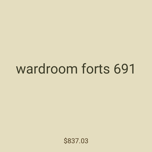 wardroom forts 691