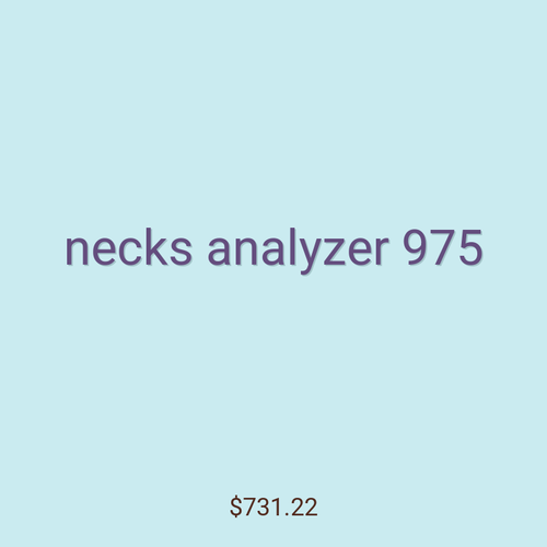 necks analyzer 975