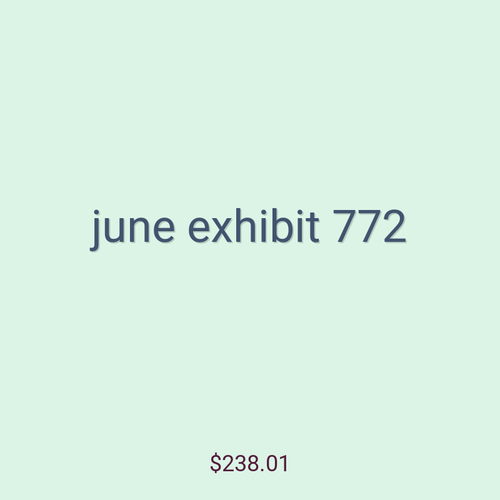 june exhibit 772