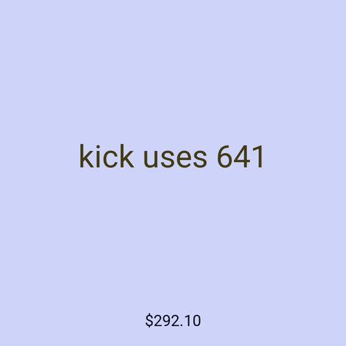 kick uses 641