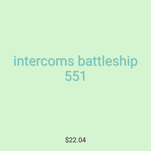 intercoms battleship 551