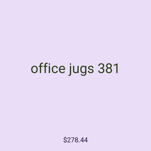 office jugs 381