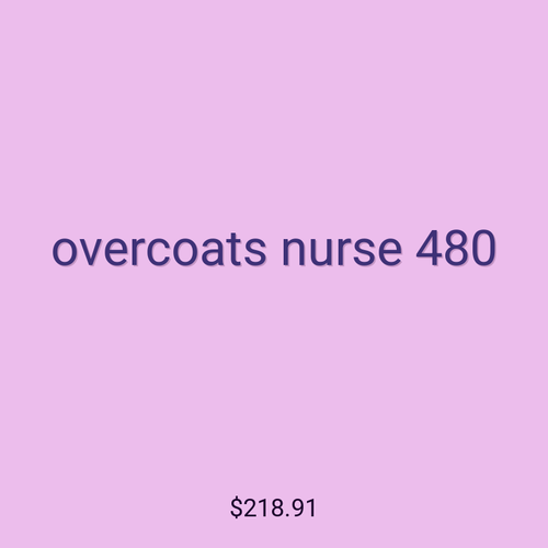 overcoats nurse 480