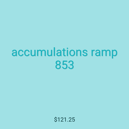 accumulations ramp 853