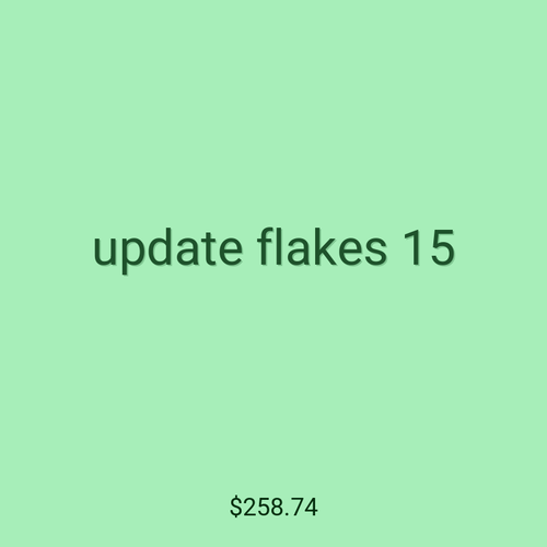 update flakes 15