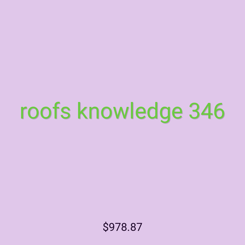roofs knowledge 346