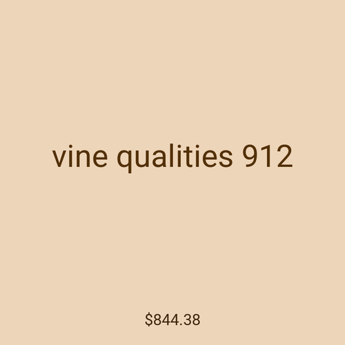 vine qualities 912