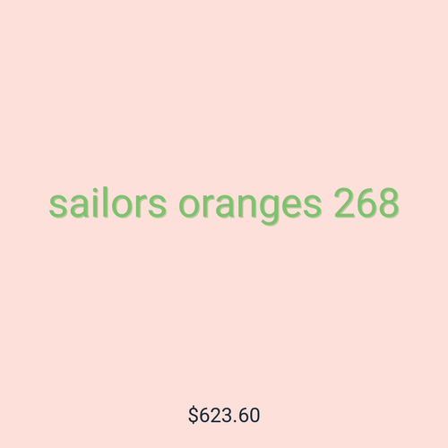 sailors oranges 268