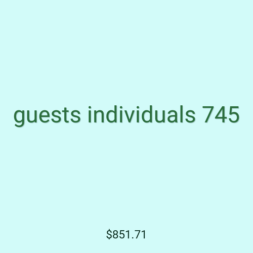 guests individuals 745