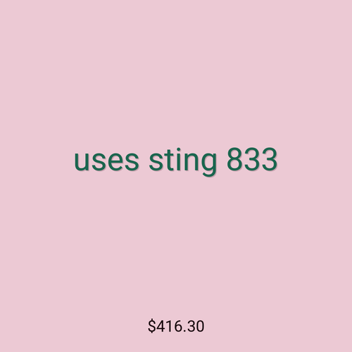 uses sting 833