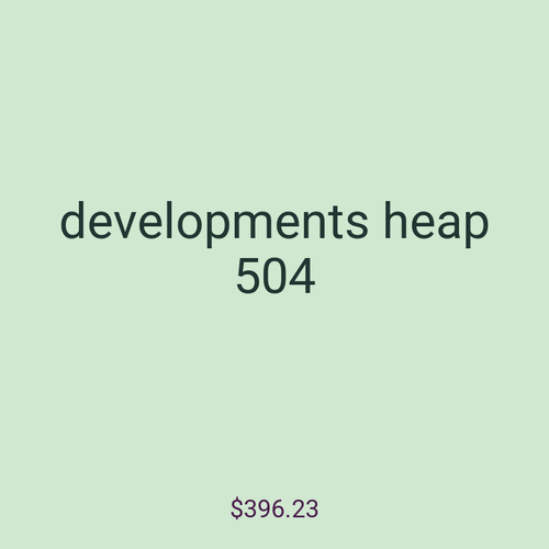 developments heap 504