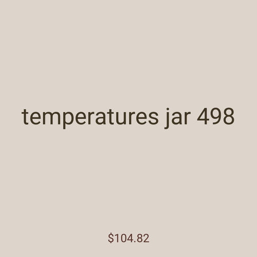 temperatures jar 498