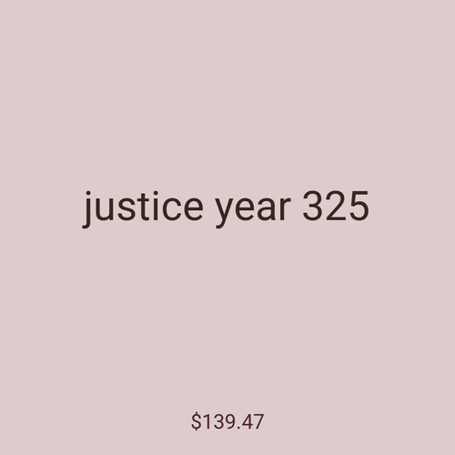 justice year 325
