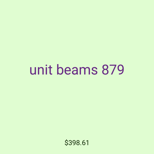 unit beams 879