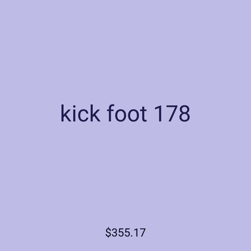 kick foot 178